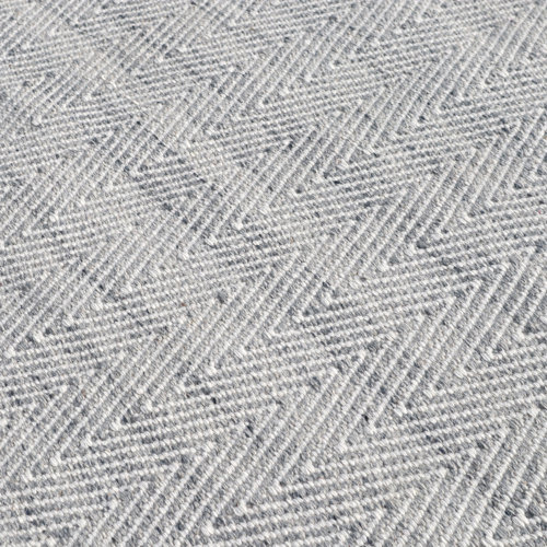 Tufty Home Handmade Flatweave Wool Ivory/Gray Rug Wayfair